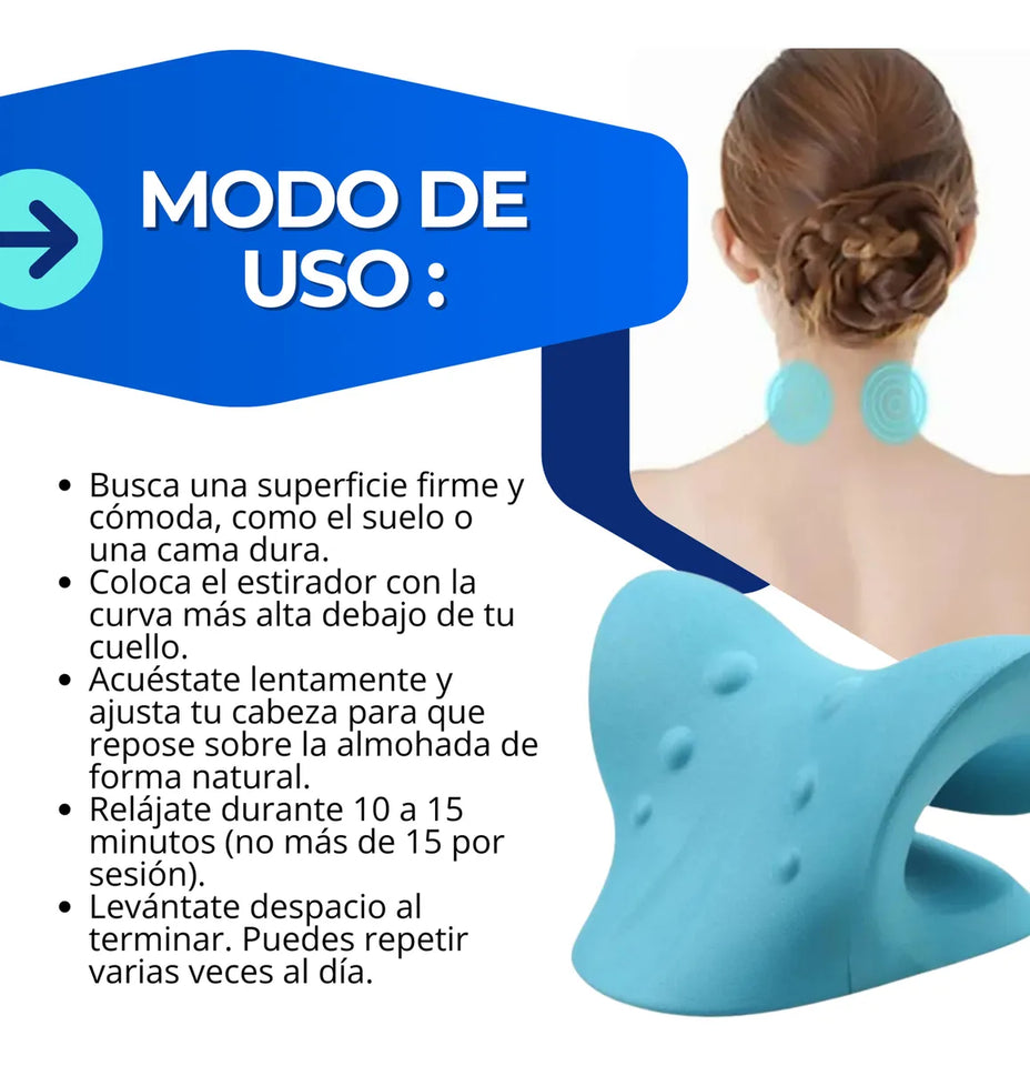 Nueva Almohada Cervical Ortopédica