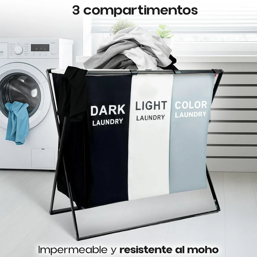 Nuevo Organizador de ropa sucia x3