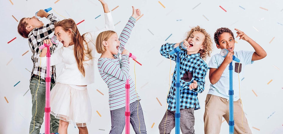 Nuevo Micrófono Karaoke Infantil LED