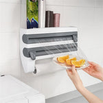 Nuevo Dispensador Aluminio Para Cocina Con Portarrollos