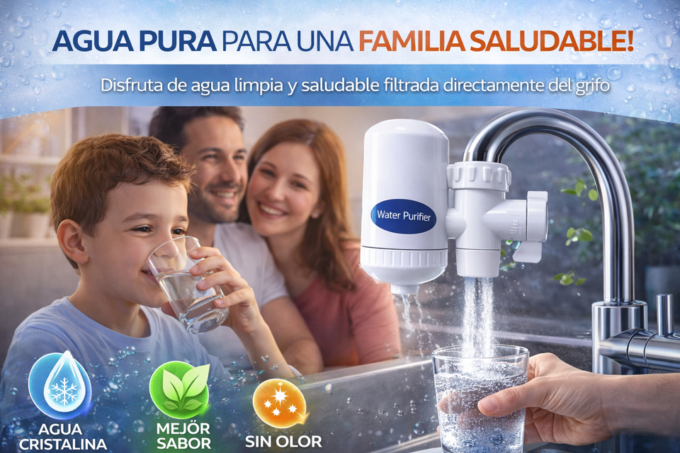 Nuevo Filtro de Grifo Duradero