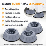 Set de 4 Patas Antivibración Pro