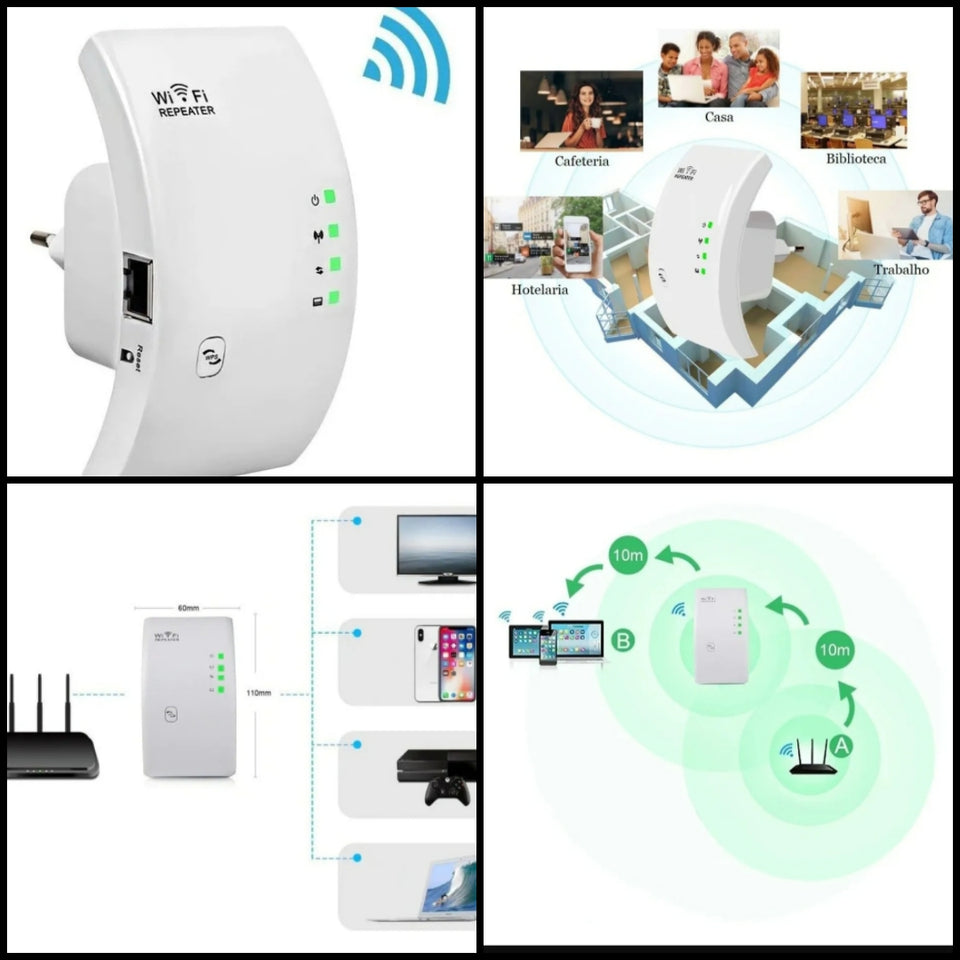 Nuevo Repetidor Wi-Fi – Señal a Full en toda tu casa