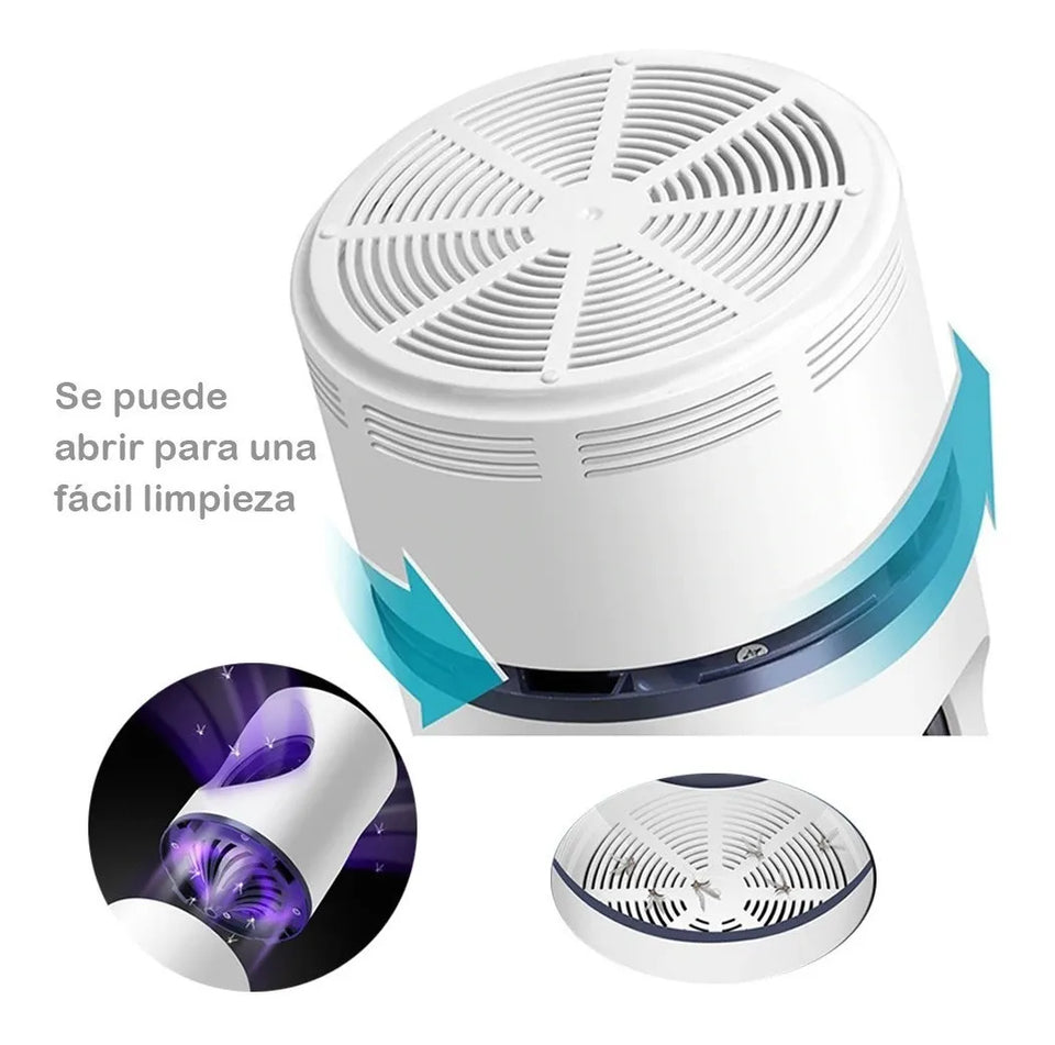 Nueva Lámpara Atrapa Mosquitos con luz UV