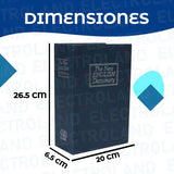 Nueva CAJA FUERTE TIPO LIBRO