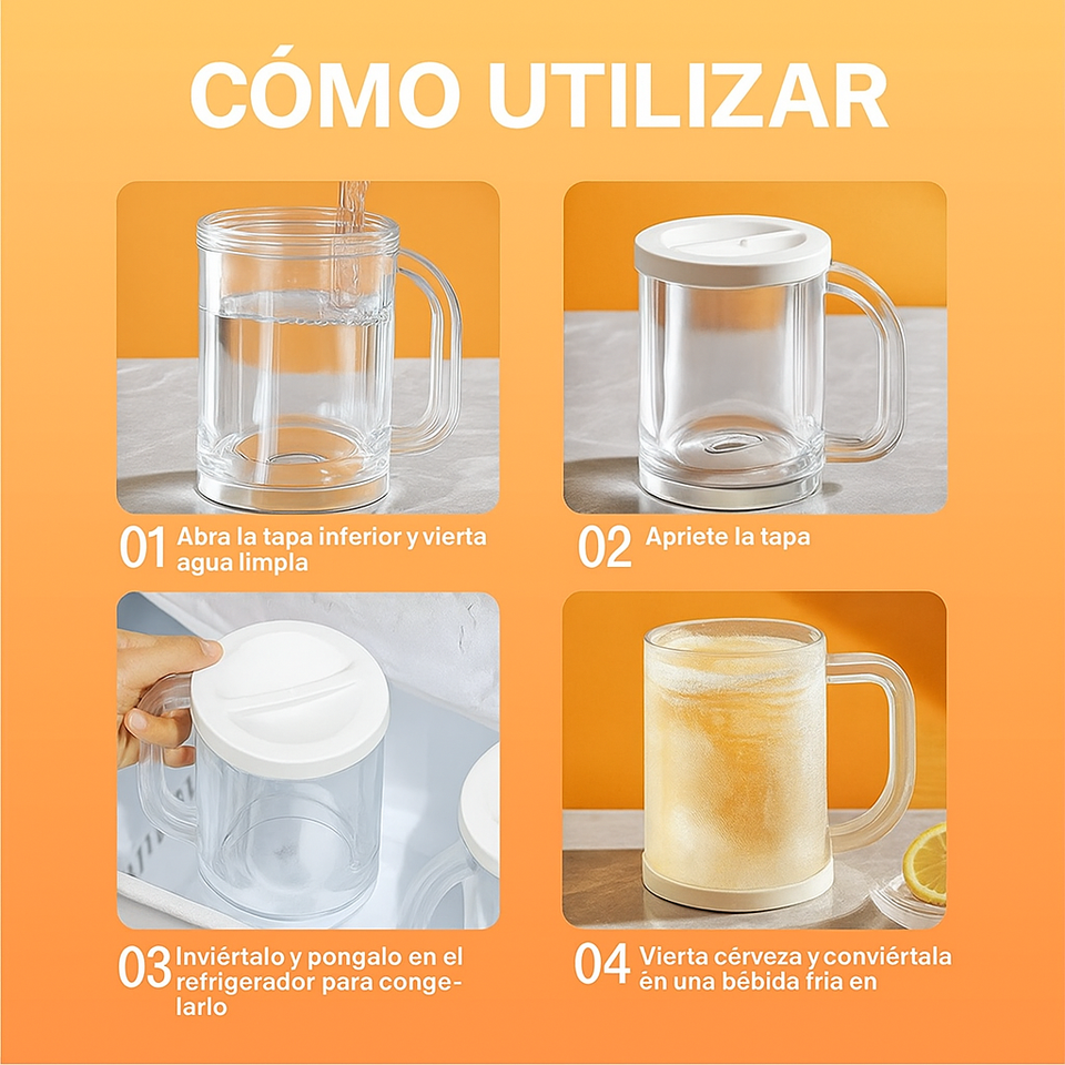 Taza Congelante Rápida