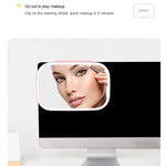 Nuevo Espejo Maquillaje Visera Coche LED