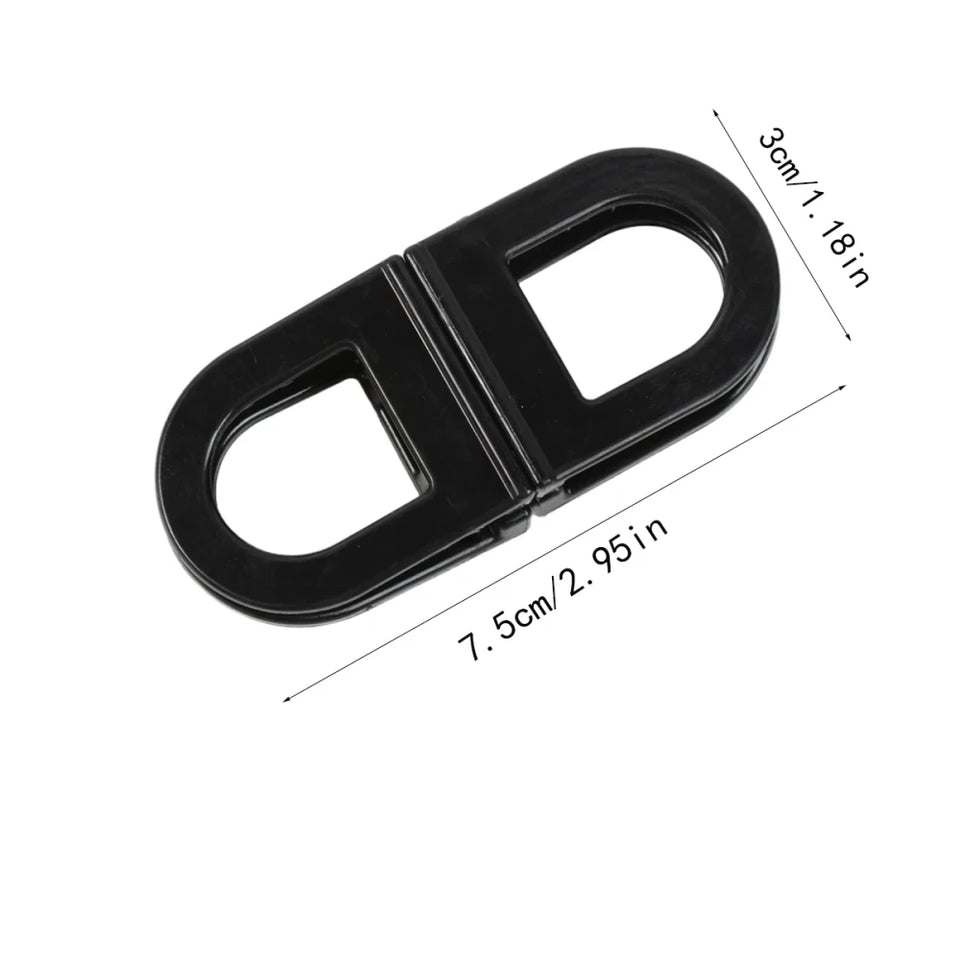 Nuevo Set de 3 Pinzas Magneticas Profesionales Para Cabello