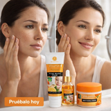 SET DE 3 PIEZAS HIDRATANTE (VITAMINA C + ÁCIDO HIALURÓNICO)