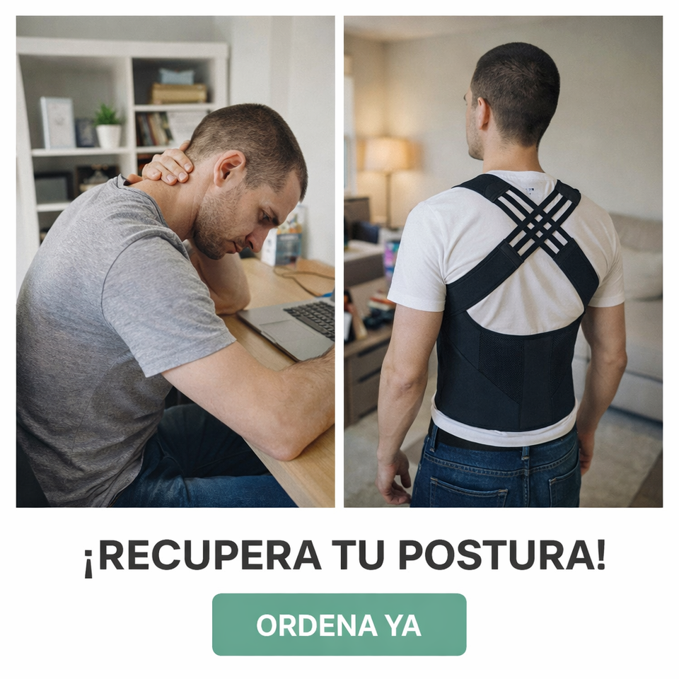 Corrector de postura ajustable