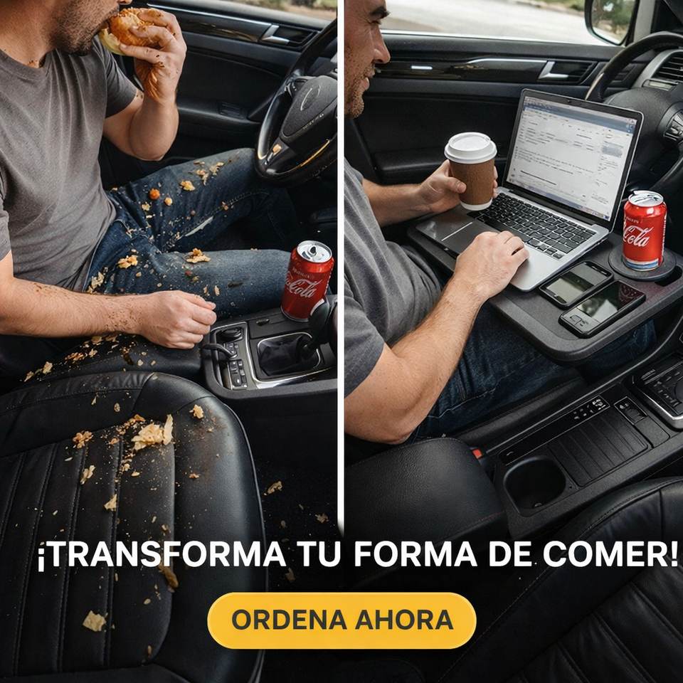 Mesa multifuncional para el volante