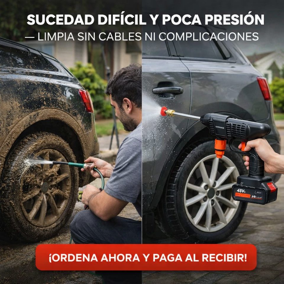 Nueva Hidrolavadora Inalámbrica