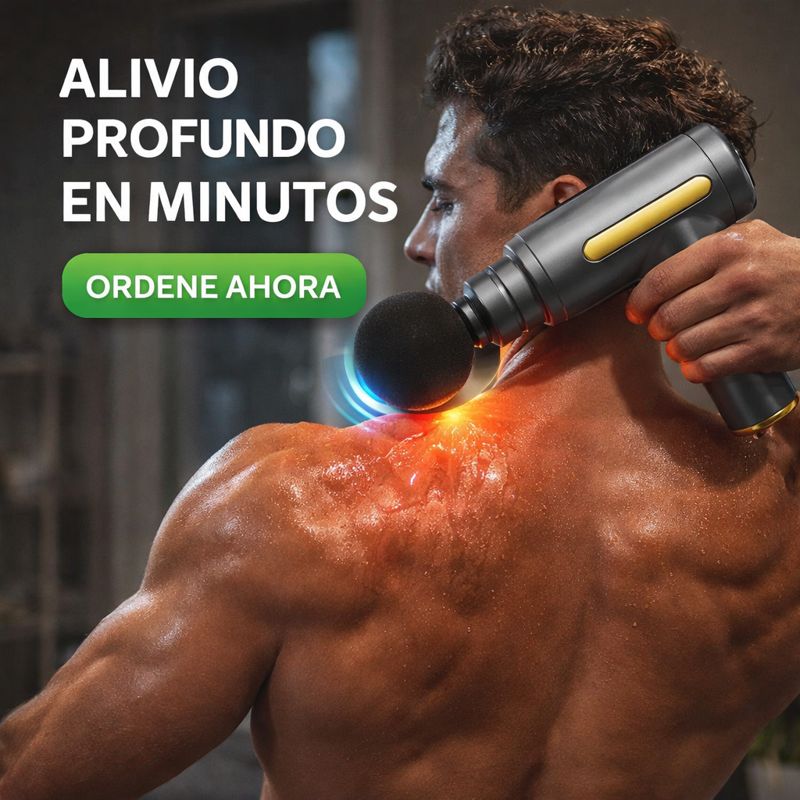 Nueva Pistola de Masaje Muscular