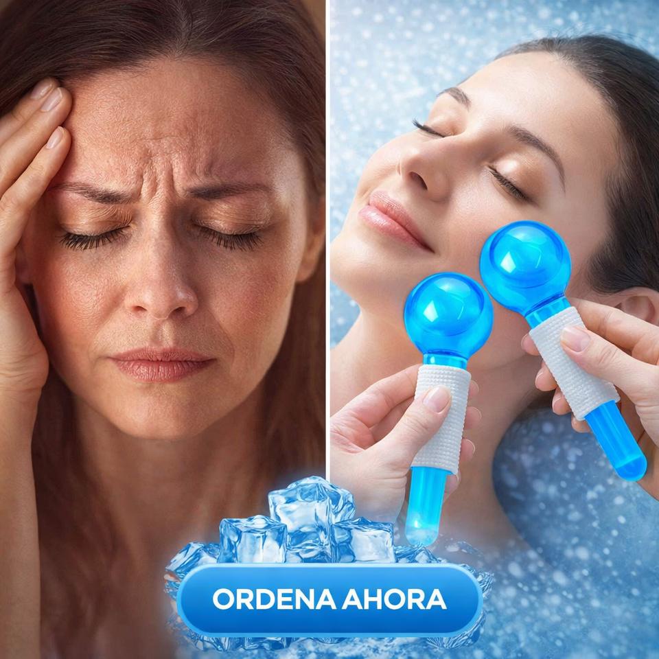 Nuevo Masajeador Globo de Hielo Facial