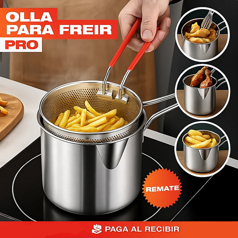 Nueva Olla Freidora Segura y Eficaz