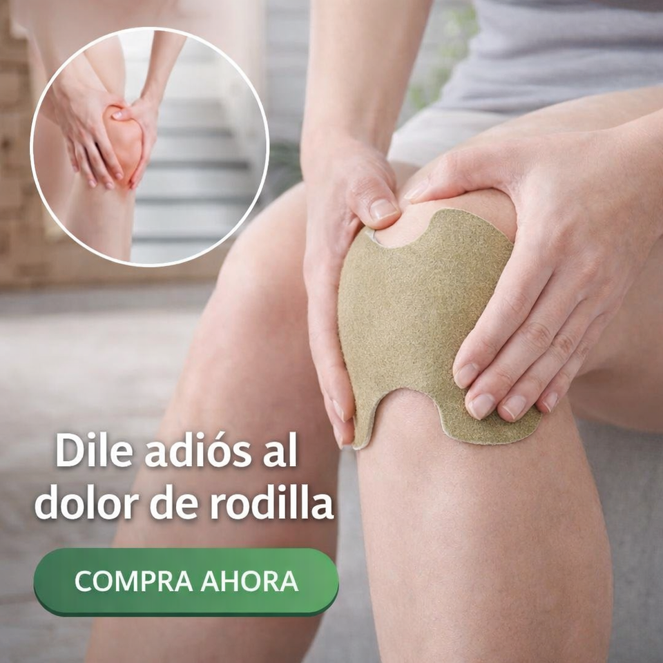 Nuevos PARCHES PARA DOLOR DE RODILLA – HERBAL NATURAL