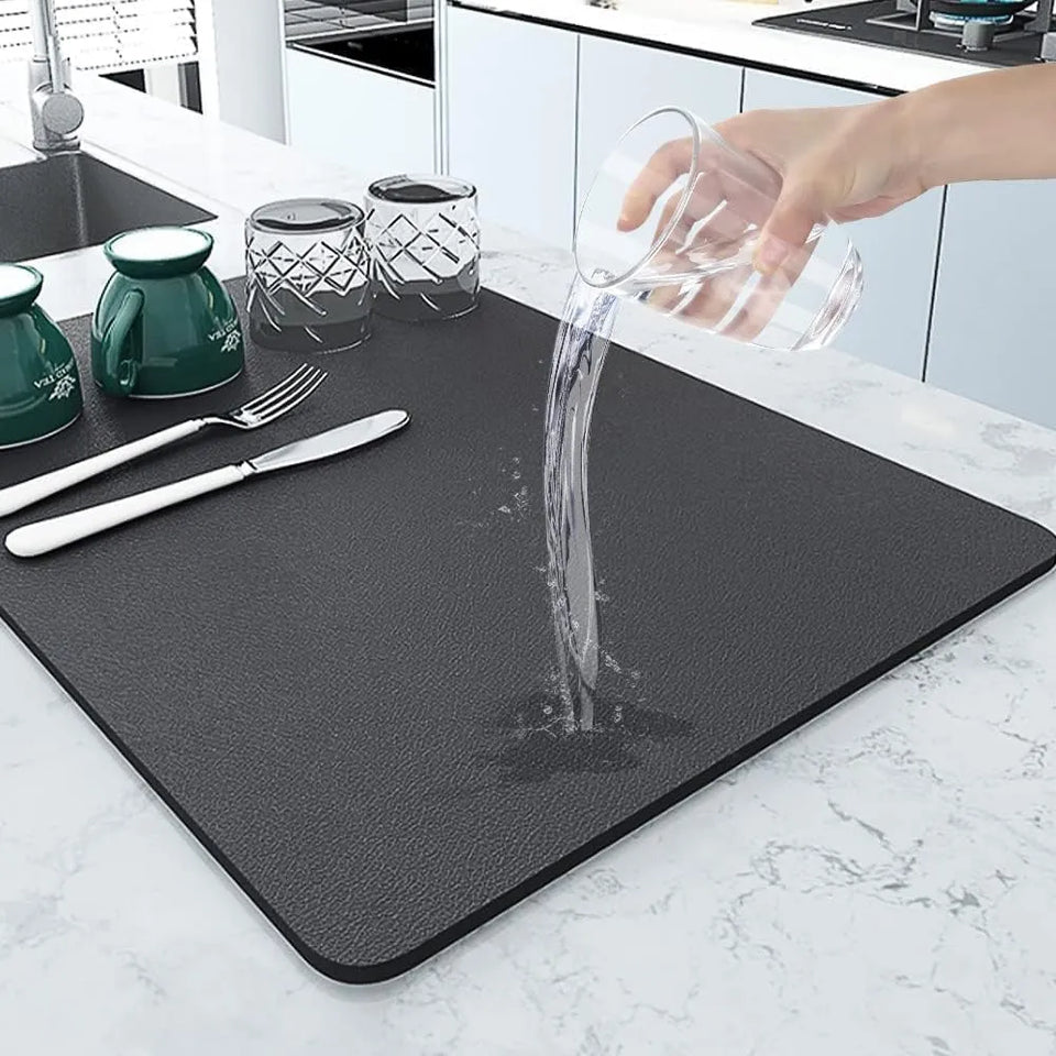 Nueva Alfombra para Platos Súper Absorbente Paga 1 y lleva 2
