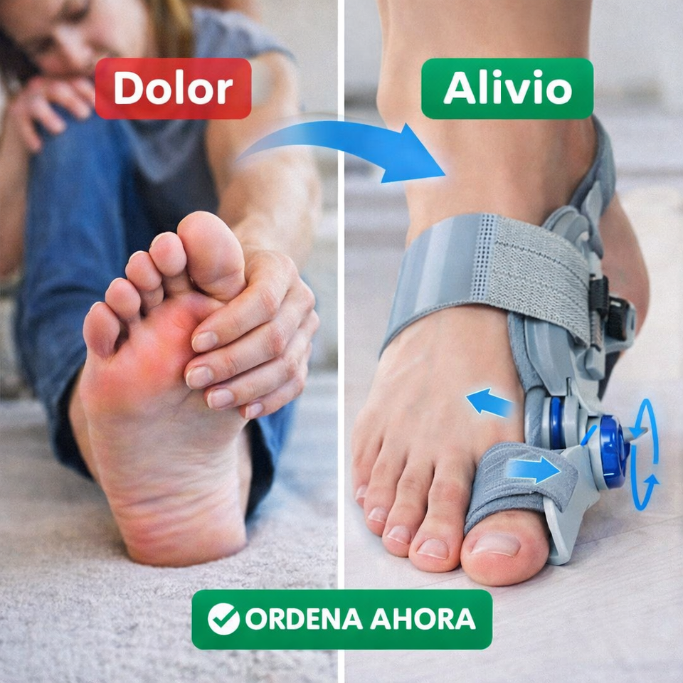 Nuevo Corrector de Juanetes Ajustable – Endereza y Alivia