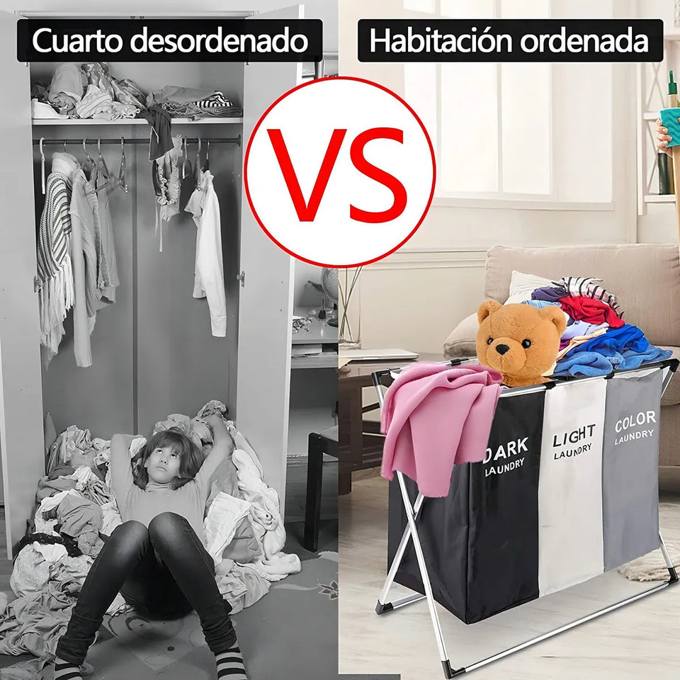 Nuevo Organizador de ropa sucia x3