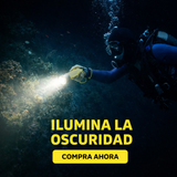 Nueva Linterna Sumergible LED