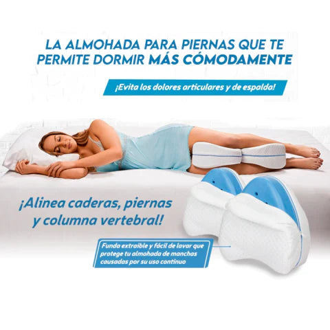 Nueva Almohada Confort para Piernas