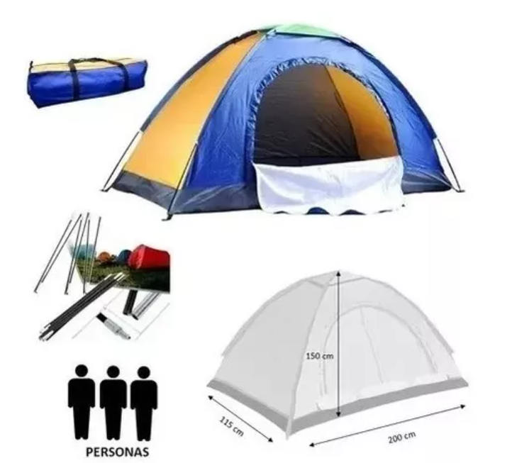 Nueva Casa de Campamento para dos personas
