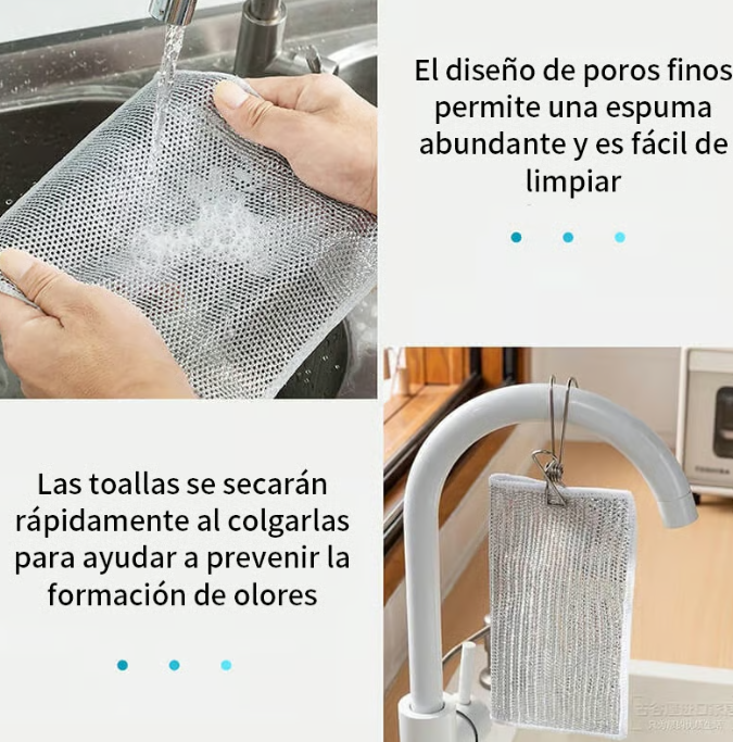 Nuevo Paño Mágico de Limpieza Sin Rayas