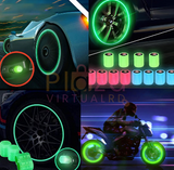 4 Tapones Brillantes para Llantas
