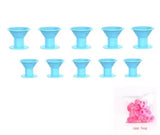 Nuevo SET de 10 Rizadores de Silicona Fácil para Cabello