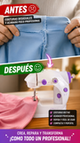 Nueva Máquina de Coser Portátil Fácil Compacta