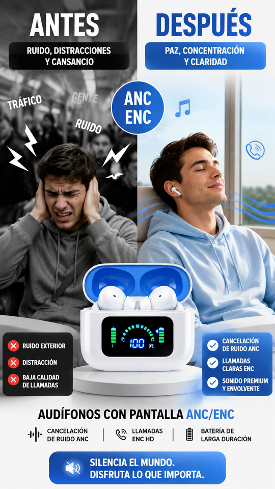 Nuevos Auriculares Pro Táctiles