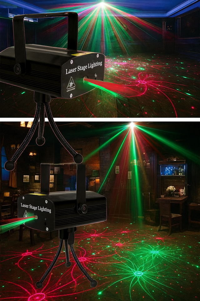 Nuevo Proyector de luces led para fiestas a control
