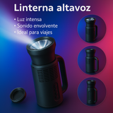 Nuevo Altavoz Inalámbrico Portátil con linterna