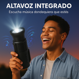 Nuevo Altavoz Inalámbrico Portátil con linterna