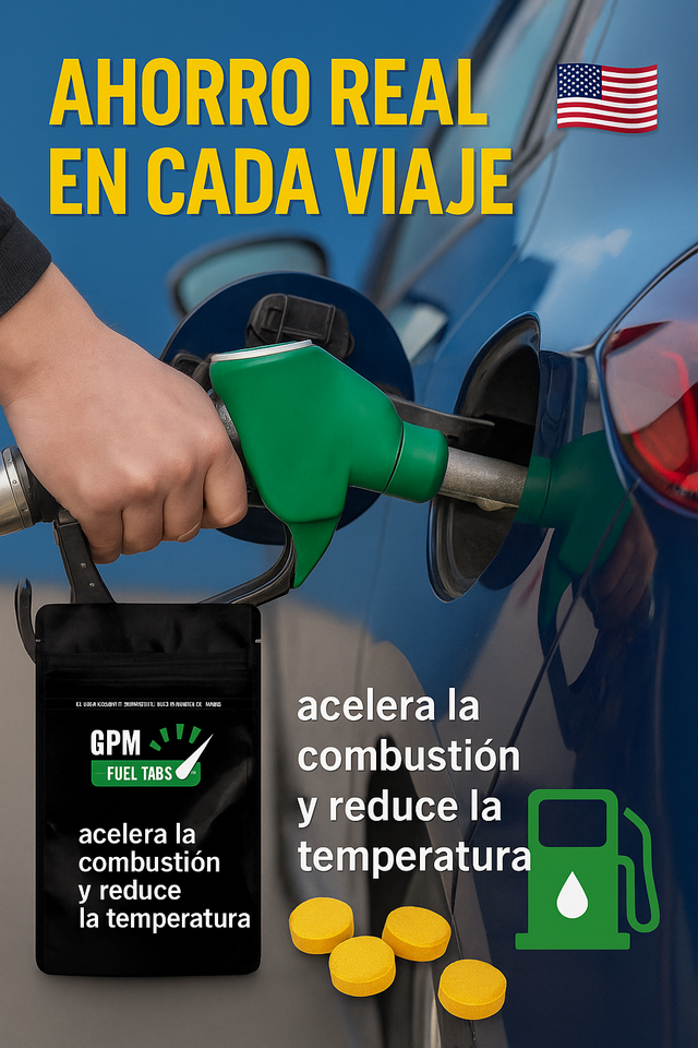 💚 GPM FUEL TABS – Ahorra Combustible Desde el Primer Tanque