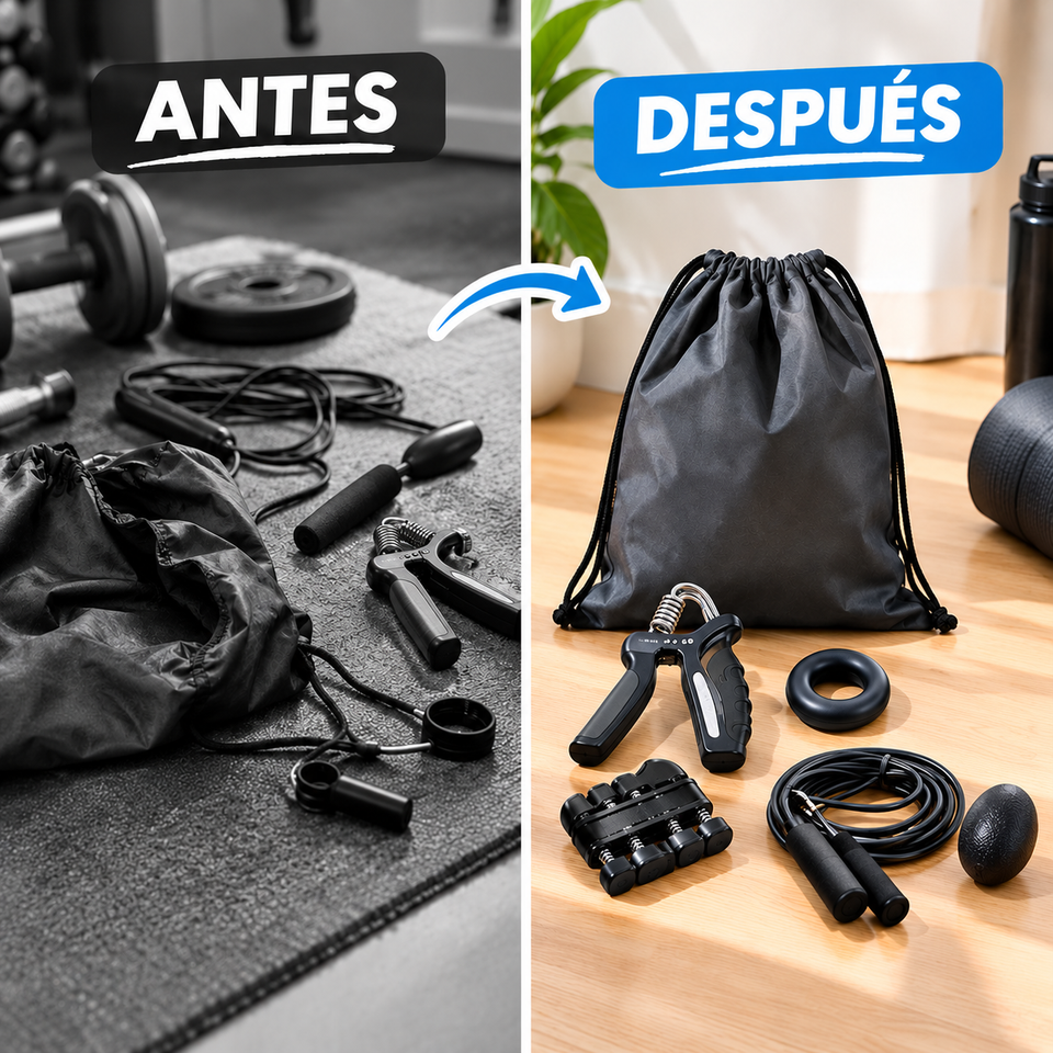 Nuevo Kit de 5 piezas Entrenador de Fuerza de Agarre
