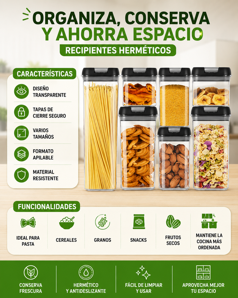 Nuevo Organizador De Alimentos