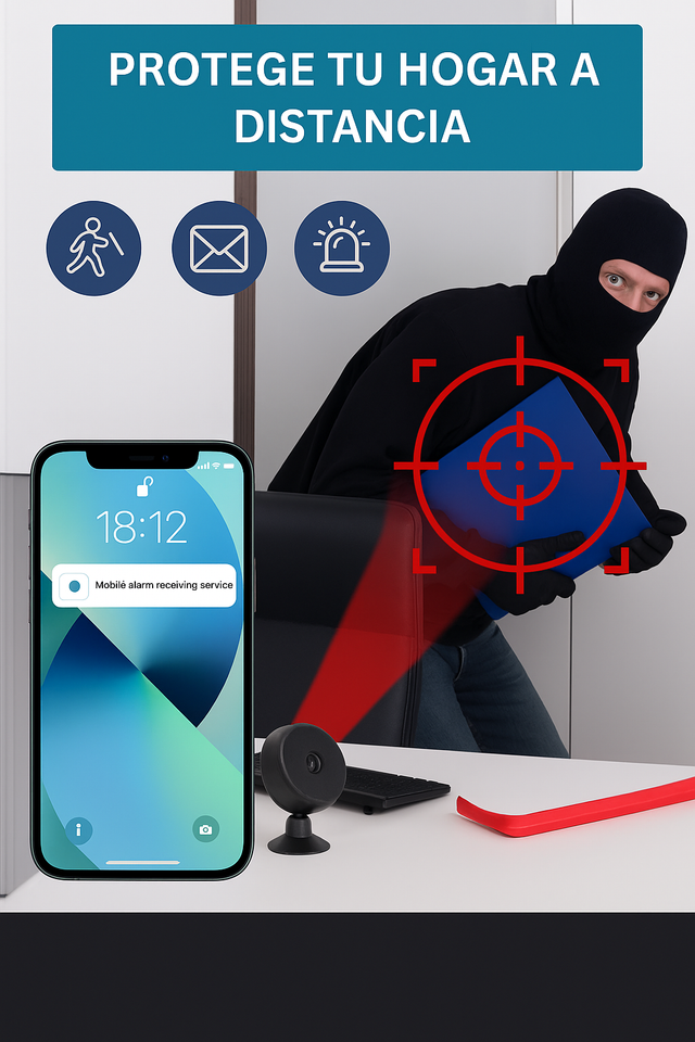 Nueva Mini Cámara de Seguridad Inalámbrica wifi