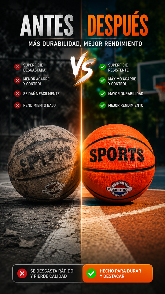 Nuevo Básquet PRO Piel Durable
