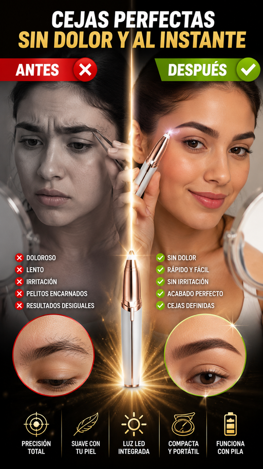 Nueva Recortadora Facial Compacta y Precisa