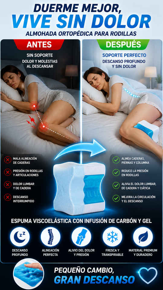 Nueva Almohada Rodilla