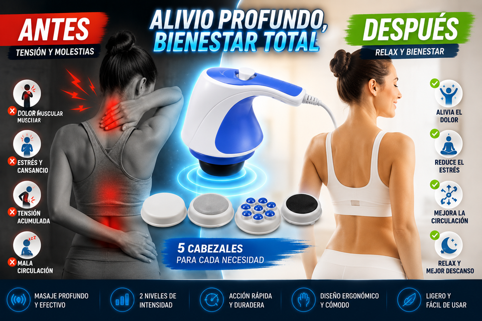 Nuevo Masajeador Cuerpo Slim Pro