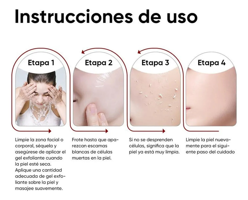 Nuevo Gel Exfoliante Facial Iluminador