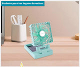 Nuevo Ventilador Solar Plegable