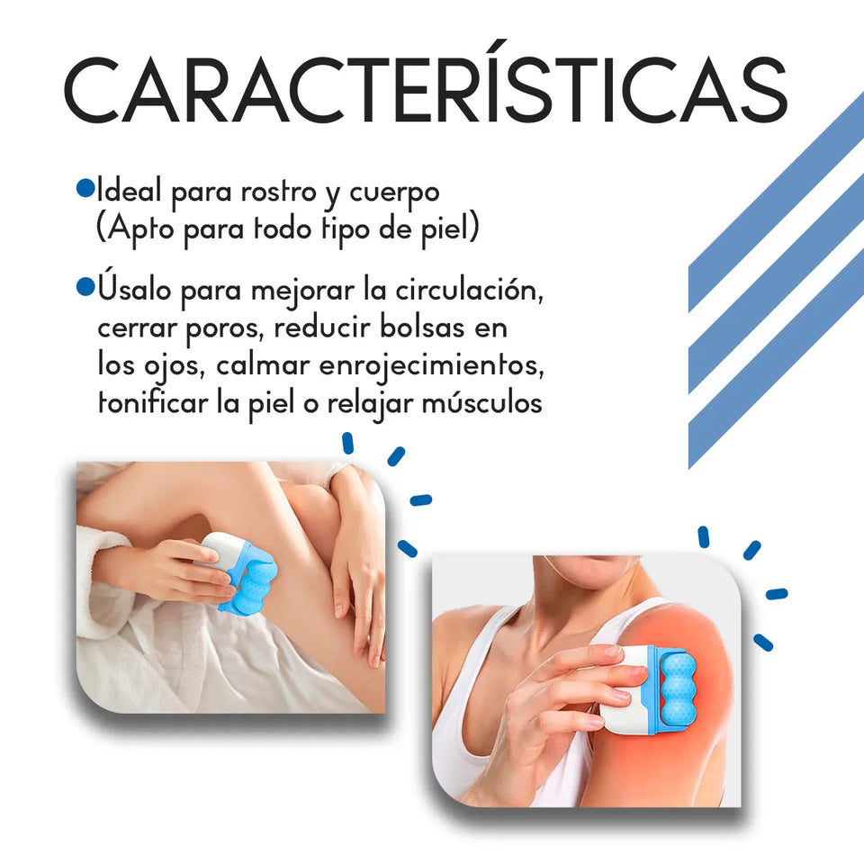 Hielo Facial Doble Cabezal