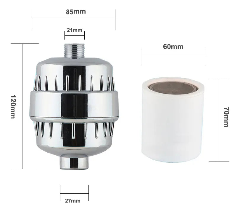 Nuevo Filtro para Regadera Universal