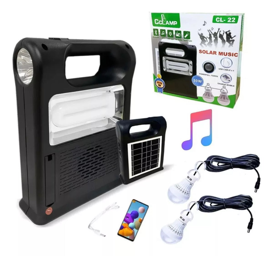 Nuevo Sistema de iluminacion Solar Portátil
