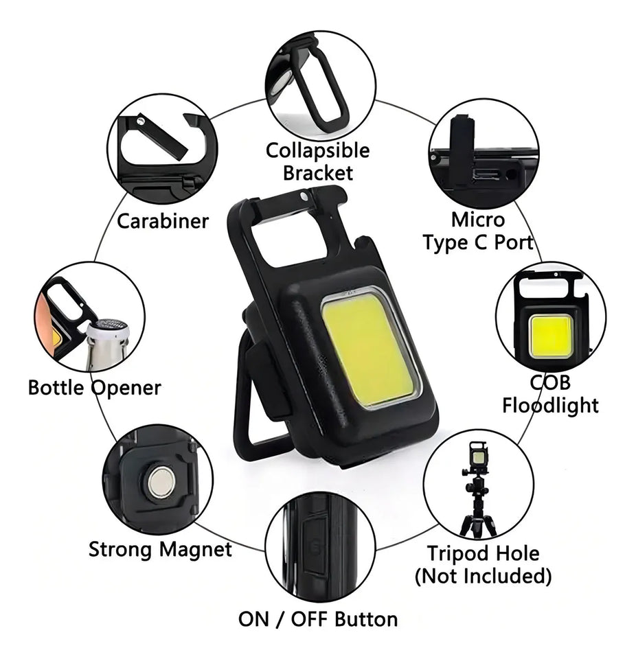 Foco LED Portátil con Imán