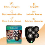Nueva Afeitadora Eléctrica Rotativa 4D – 5 en 1: Cuidado Total