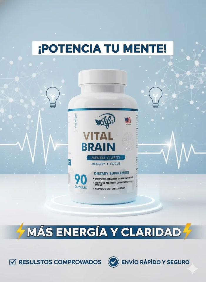 Nuevo Vital Brain – Claridad Mental y Enfoque Total